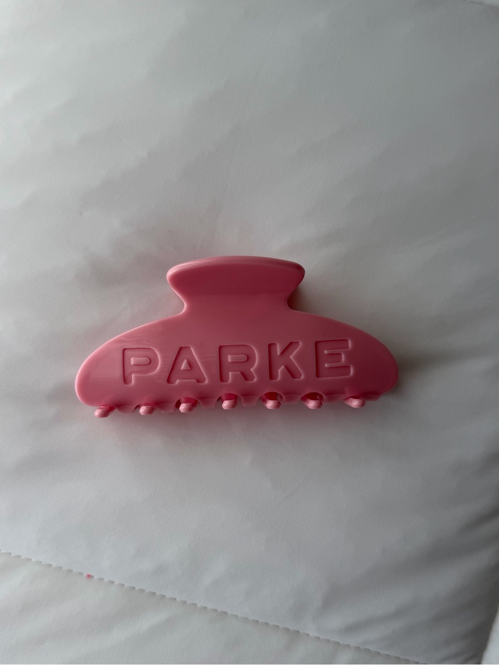 Parke Pink Claw Clip